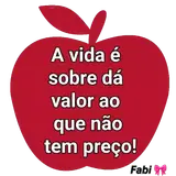 Figurinha de texto para WhatsApp