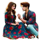 Figurinha de Amor para WhatsApp