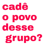 Figurinha de texto para WhatsApp