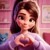 Figurinha de Amor para WhatsApp