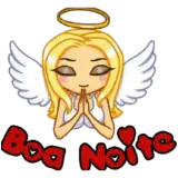 Figurinha de Saudações para WhatsApp