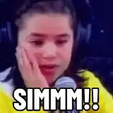 Figurinha de reação para WhatsApp