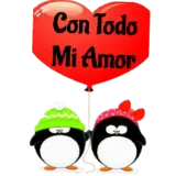 Figurinha de Amor para WhatsApp