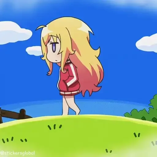 Figurinha para WhatsApp — Anime