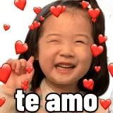 Figurinha de Amor para WhatsApp