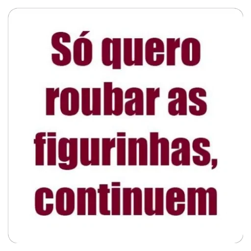 Figurinha para WhatsApp — texto