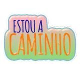 Figurinha de texto para WhatsApp