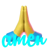 Figurinha de religião para WhatsApp