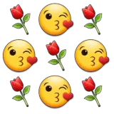 Sticker de Emojis Amarelos para WhatsApp