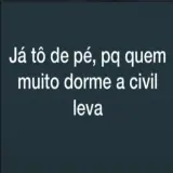 Figurinha de texto para WhatsApp