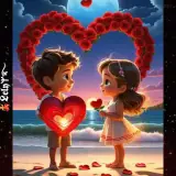 Figurinha de Amor para WhatsApp