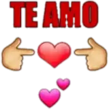 Figurinha de Amor para WhatsApp