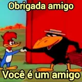 Sticker de Pica-Pau para WhatsApp