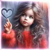 Figurinha de Amor para WhatsApp