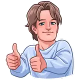 Figurinha de reação para WhatsApp