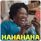 Figurinha de reação para WhatsApp