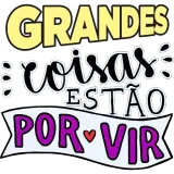 Figurinha de texto para WhatsApp