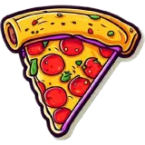 Figurinha de Comida para WhatsApp