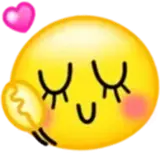 Figurinha de Emojis Amarelos para WhatsApp