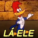 Figurinha de Pica-Pau para WhatsApp