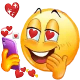 Figurinha de Emojis Amarelos para WhatsApp