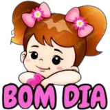 Figurinha de Bom Dia para WhatsApp