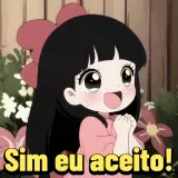 Figurinha de Anime para WhatsApp