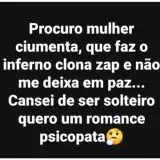 Figurinha de texto para WhatsApp