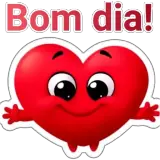 Bom Dia WhatsApp sticker