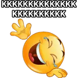 Figurinha de Emojis Amarelos para WhatsApp