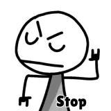 Figurinha de reação para WhatsApp