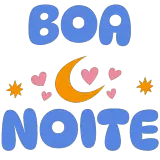 Figurinha de Boa Noite para WhatsApp