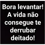 Figurinha de texto para WhatsApp