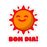 Saudações WhatsApp sticker