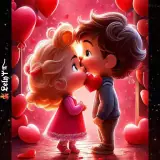 Figurinha de Amor para WhatsApp