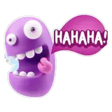 Figurinha de Engraçados para WhatsApp