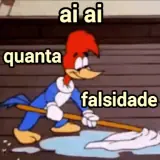 Figurinha de Pica-Pau para WhatsApp