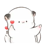 Figurinha de Amor para WhatsApp