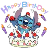 Figurinha de Feliz Aniversário para WhatsApp