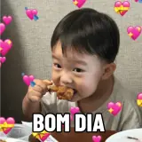 Figurinha de Saudações para WhatsApp