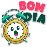 Figurinha de Saudações para WhatsApp