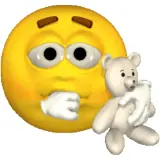 Figurinha de Emojis Amarelos para WhatsApp