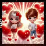 Figurinha de Amor para WhatsApp