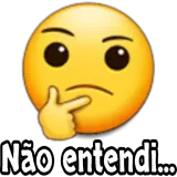 Figurinha de reação para WhatsApp