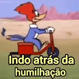 Figurinha de Pica-Pau para WhatsApp