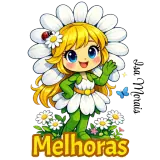 Figurinha de Saudações para WhatsApp