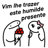 Figurinha de Amor para WhatsApp