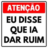 Figurinha de texto para WhatsApp