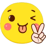 reação WhatsApp sticker