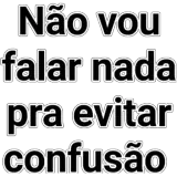 Figurinha de texto para WhatsApp